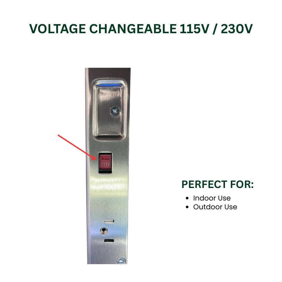 Switchable Power Supply voltage changeable at switchtoled.com