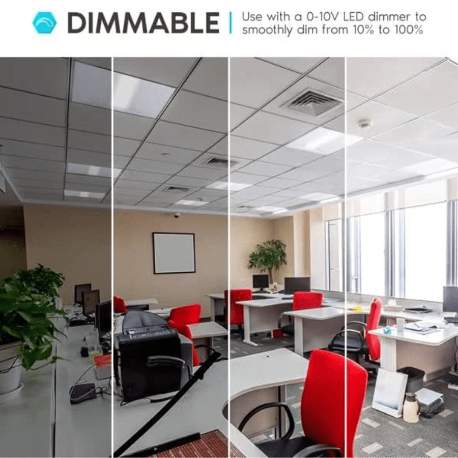 Troffer Lights dimmable at switchtoled.com