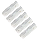 12 Inch Under Cabinet LED Lights, 5W, 3CCT 3000K/4000K/5000K, 400 Lumens, Hardwired, On/Off Switch, CRI 80+, ETL Certified – Perfect for Kitchen, Vanity Mirror, Tiny Home, Makeup Station, Bookshelf, Display Cabinet, and Home Office