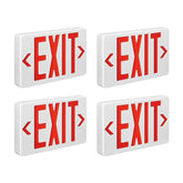 4 pack Wet Location Exit Sign at switchtoled
