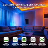 switchtoled led strip light aluminum channel