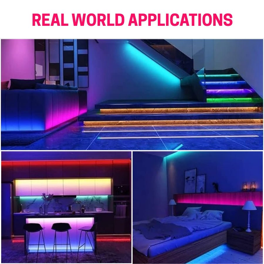 real world applications of aluminum led channel and diffuser at switchtoled