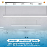 Indoor pool with dimmable lighting control panel on the wall.