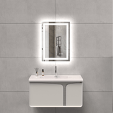 bathroom mirror with led light 20x28 Inch Front Lighted at switchtoled