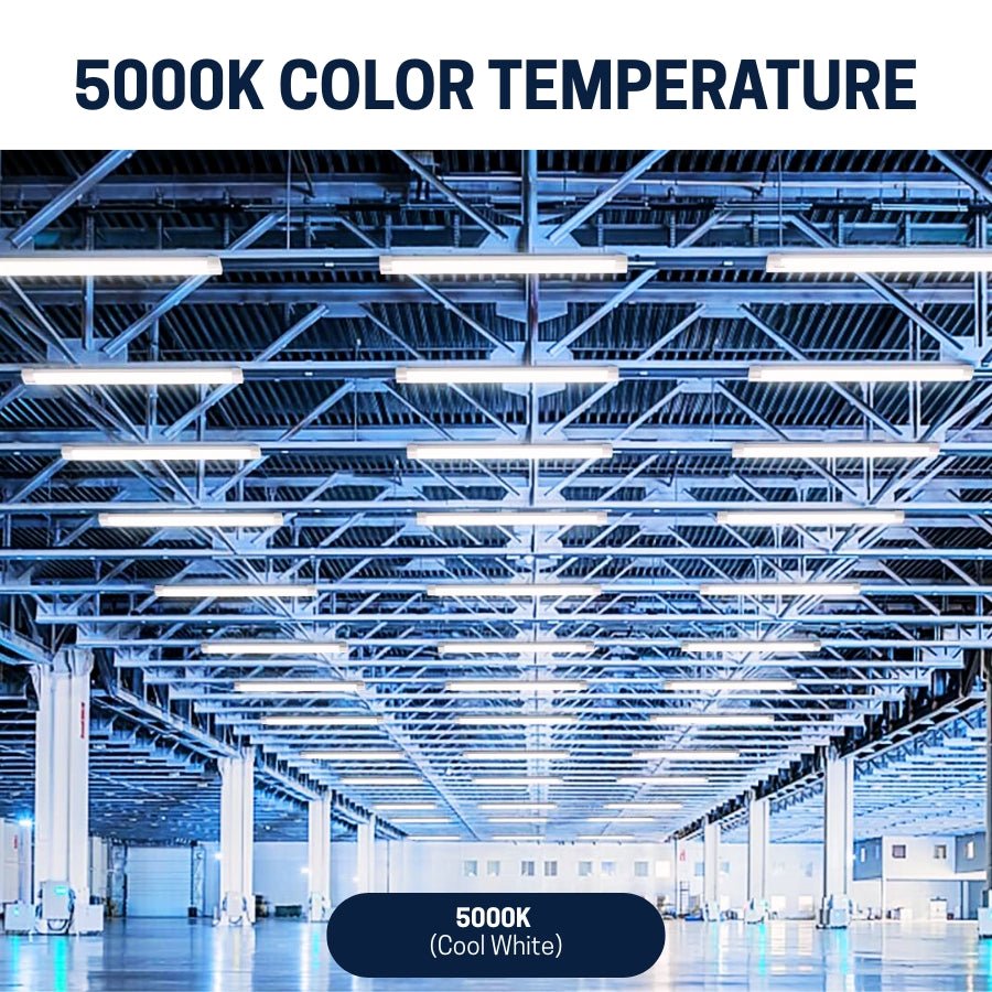 batten light 5000k color temperature at switch to led