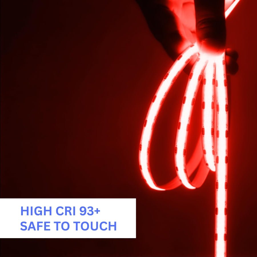 SwitchToLED cob led light high cri 93+ safe to touch