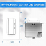 dimmer switch for led lights product dimension at switchtoled.com