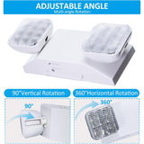 emergency light with battery backup with adjustable angles at switchtoled