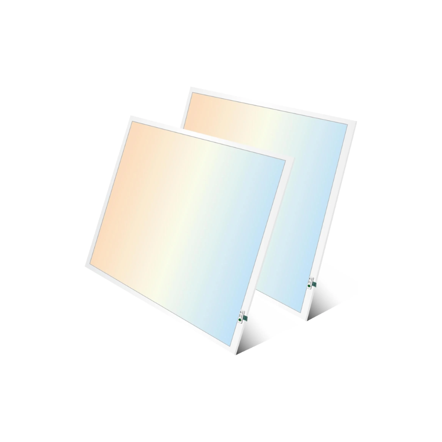 2x2 led panel light with emergency battery backup 2 pack