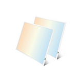 2x2 led panel light with emergency battery backup 2 pack