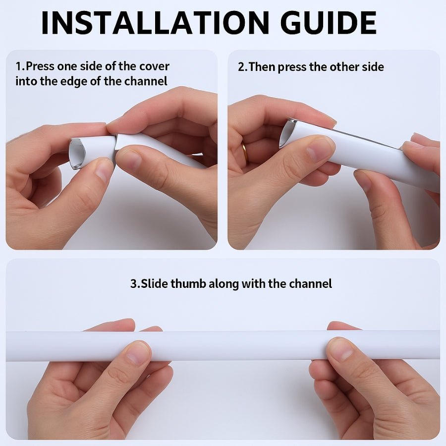 easy installation guide for led aluminum channel at switchtoled