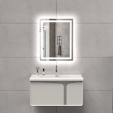 led bathroom mirror 24x30 Inch Wall Mounted Anti-Fog Dimmable at switchtoled