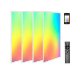 4 pack led color changing flat panels at switchtoled