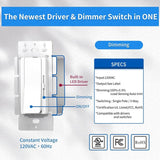 led driver and dimmer specification at switchtoled.com