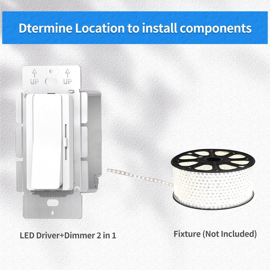 led driver and dimmer install components at switchtoled.com