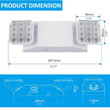 led emergency lights with battery backup product dimension at switchtoled