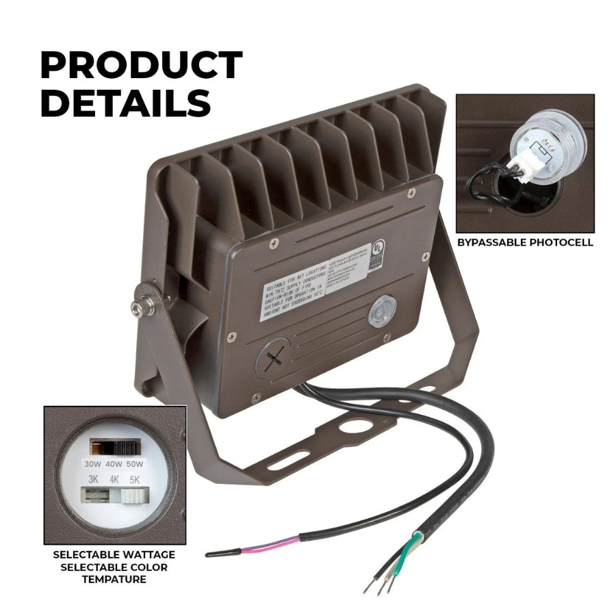 Lighting fixture with wiring and features highlighted on a white background