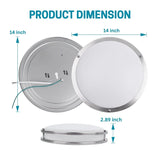 product dimension of led flush mount ceiling lights at switchtoled