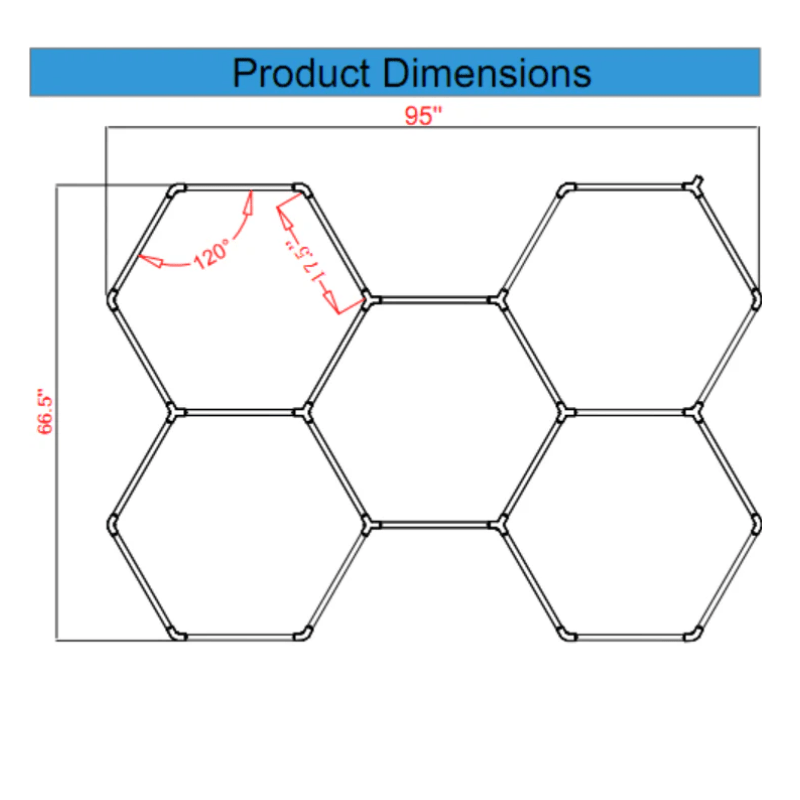 led garage ceiling lights product dimensions at switchtoled.com