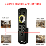 switchtoled led strip light controller remote 4 zones control applications