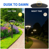 outdoor post light fixture with photocell Dusk to dawn at switchtoled