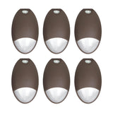 6 pack photocell led wall pack light at switchtoled