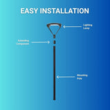 easy installation guide for post lights outdoor at switchtoled