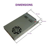 power supply for led lights dimensions