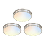 3 Pack recessed downlight fixture available at switchtoled