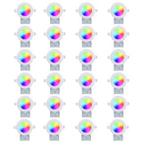 24 pack rgb recessed downlight at switchtoled