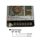 LED LRS-150-12 switchable 12V 150W power supply – ideal for LED lighting