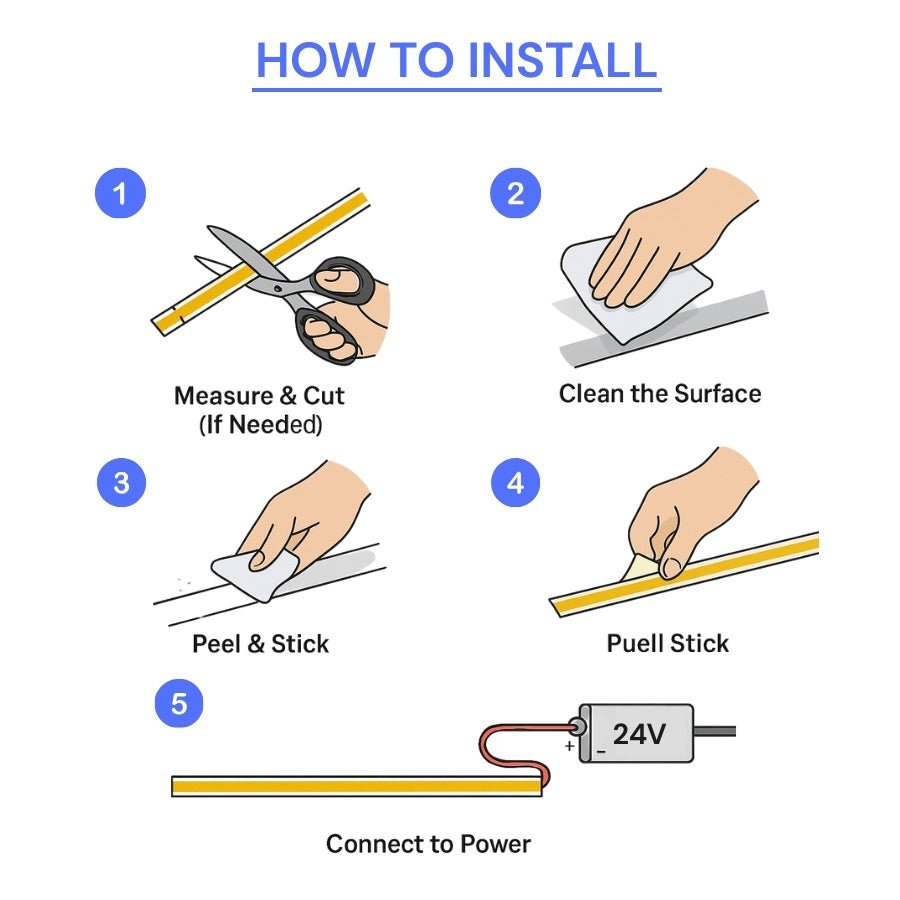 cob lights how to install at switch to led
