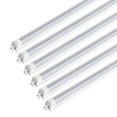 6 pack led tube light fixture at switchtoled