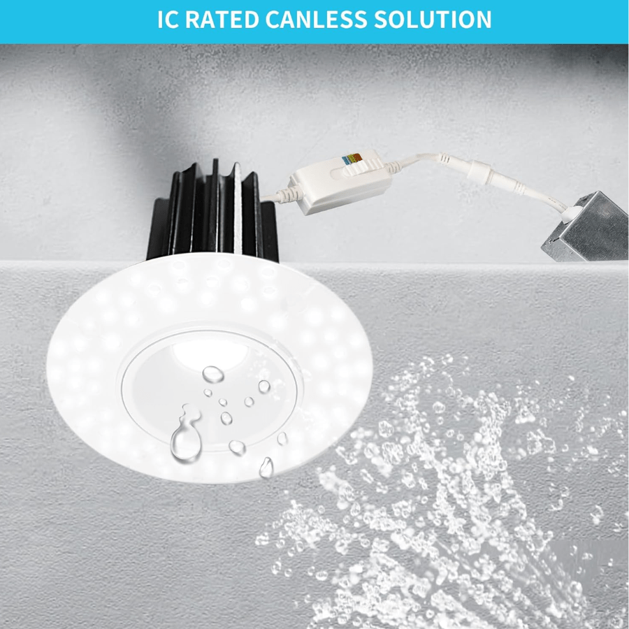 waterproof trimless recessed led downlights at switchtoled