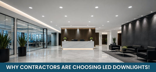 Why More Contractors Are Choosing Commercial Downlights with Integrated Emergency Backup