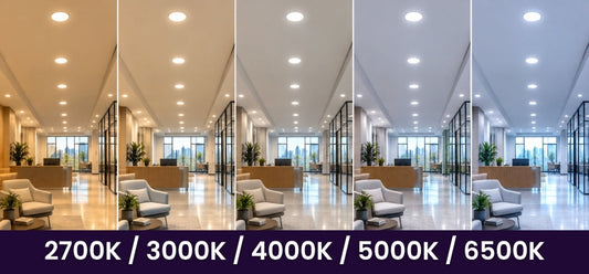 2700K vs 3000K vs 4000K vs 5000K vs 6500K: Which Is Right for Your Space?
