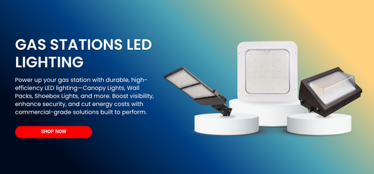 Gas station LED Lighting at switchtoled 