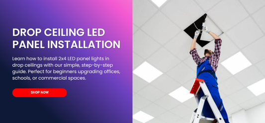 Drop Ceiling LED Panel Installation