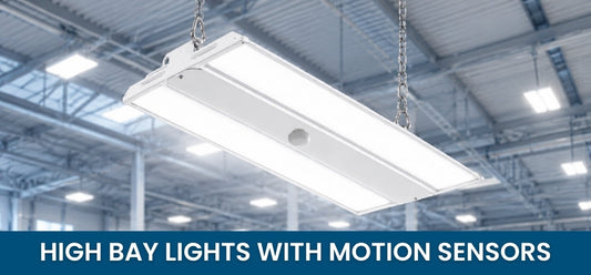 LED Linear High Bay Lights with PIR Motion Sensors: A Guide to Smarter Warehouse Lighting