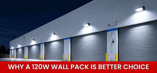400W Metal Halide Replacement Guide: Why a 120W LED Wall Pack Is the Better Choice for Commercial Buildings