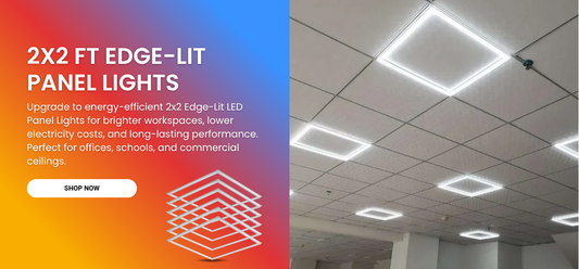 The Ultimate Guide to 2x2 FT Edge-Lit Frame and T-Grid LED Panel Lights