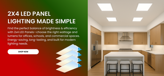 How to Choose the Right Wattage and Lumens for Your 2x4 LED Panel