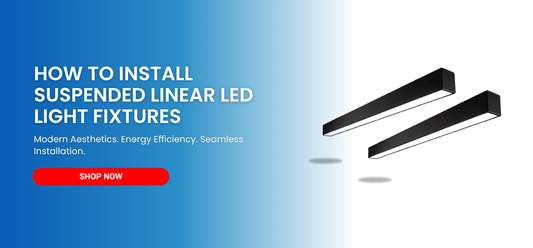 How to Install Suspended Linear LED Light Fixtures: A Step-by-Step Guide