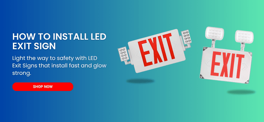 How to Install LED Exit Signs Guide at Switchtoled 