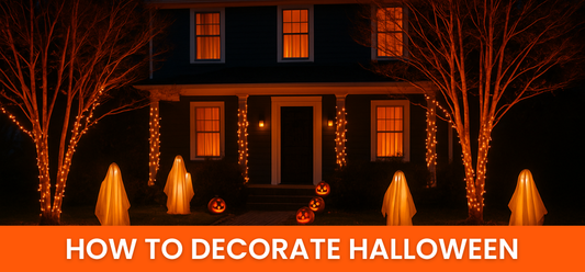 How to Decorate for Halloween with Outdoor Lighting