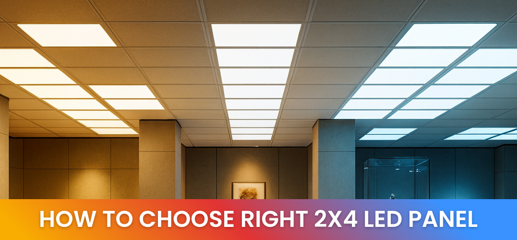 How to Choose the Right 2x4 LED Flat Panel | Wattage, Lumens & CCT ...