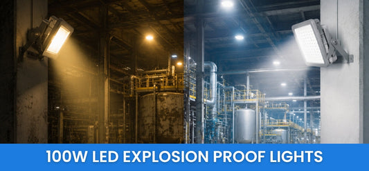 Why Industrial Facilities Are Replacing 250W Metal Halide Fixtures with 100W LED Explosion Proof Lights