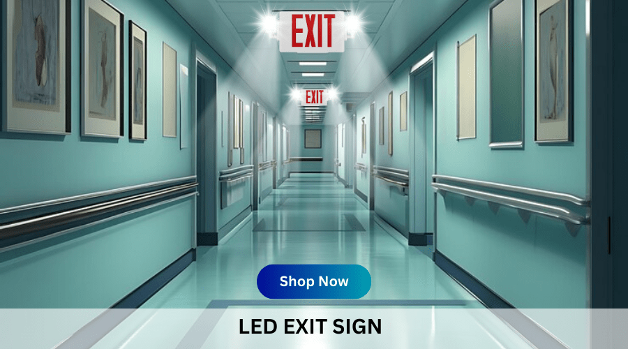 LED Exit Signs with Emergency Lights | Shop Online – SwitchtoLED