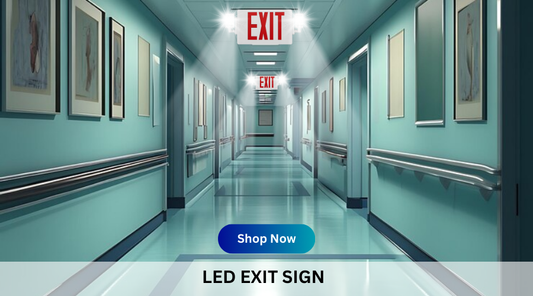 Exit Sign with led lights at switchtoled.com