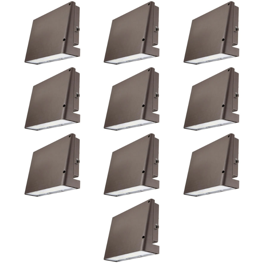 10 pack outdoor led wall pack at switchtoled
